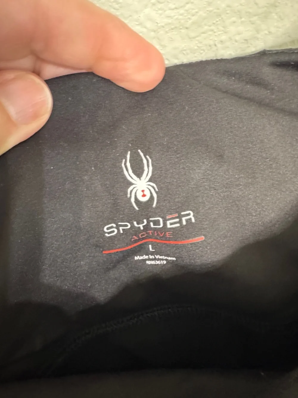 Spyder Black Athletic High-Waist Leggings - Picture 2 of 5